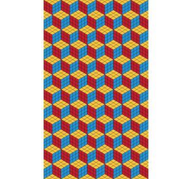 Rubik cube original pattern Other blind - TenStickers