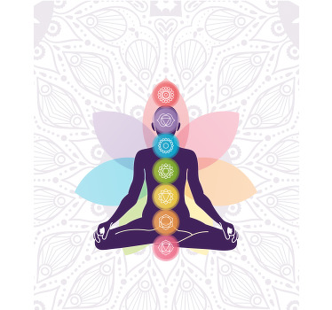 Os símbolos dos sete chakras cego moderno - TenStickers