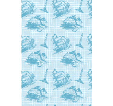 Westwind toile design More vintage roller blind - TenStickers