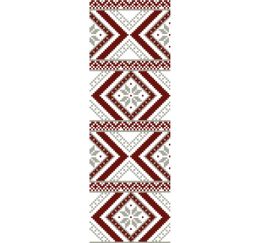 Store enrouleur textures et motifs motif textile géométrique - TenStickers