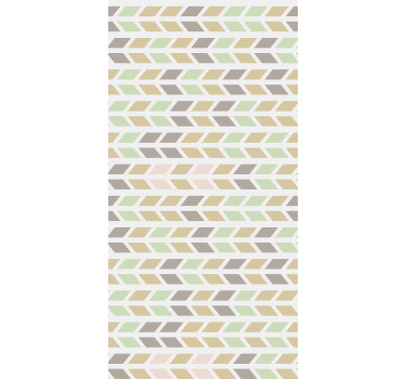 Chevron arrow patterns modern blind - TenStickers