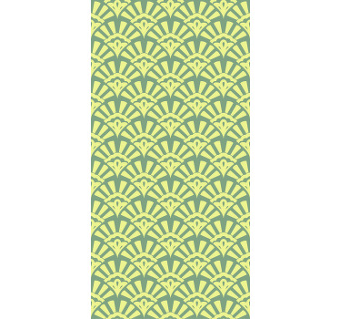 Store vintage des années 70 de couleur citron - TenStickers