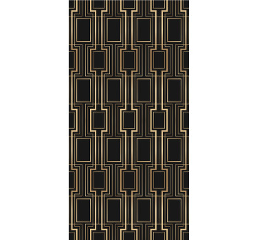 Geometric line motif elegant blind - TenStickers