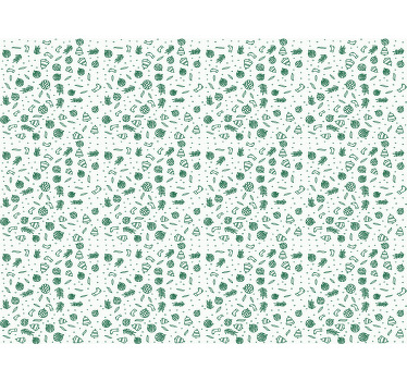 Rollo Fenster Originell weihnachtliches grünes motiv - TenStickers