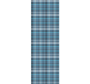 Plaid Patterned Design pattern roller blind - TenStickers