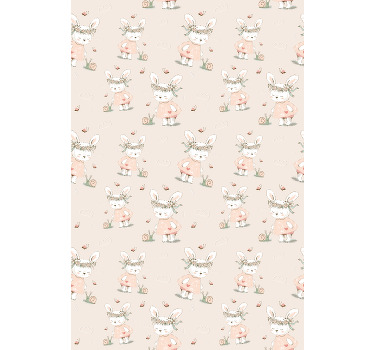 Store enrouleur animaux personnages de lapin mignons - TenStickers