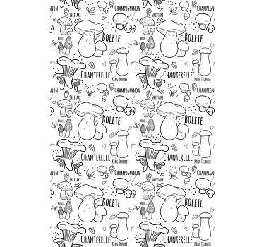 λίστα με βρώσιμα μανιτάρια ρολά που κουζίνας - TenStickers