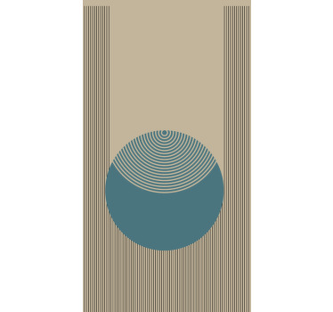 Geometrické barvy země moderníroleta - TenStickers