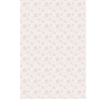 Store enrouleur fleur roses roses délicates - TenStickers