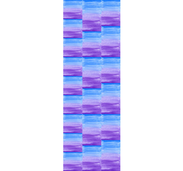 80s' electric blue Original roller blind - TenStickers