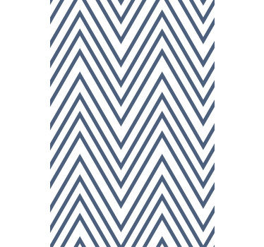 Store enrouleur textures et motifs motif de lignes en zigzag - TenStickers
