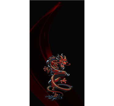 Rolo zavjese životinje azijsko mitsko biće - TenStickers