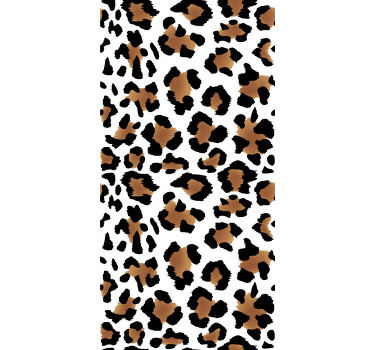 Store enrouleur animaux motif tacheté de léopard - TenStickers