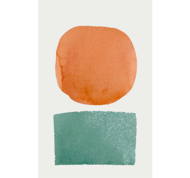 Prick och kvadrat minimalistisk design rullgardin - Tenstickers