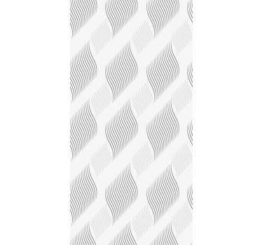 Store original élégant motif de vagues grises - TenStickers