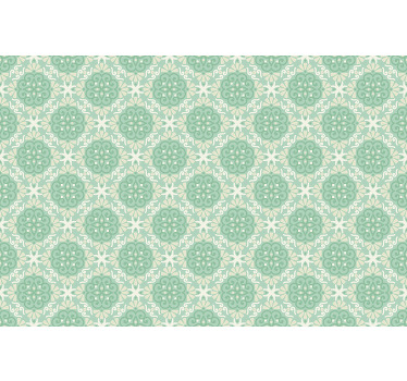 Elaborate botanical motifs more blind flowers - TenStickers