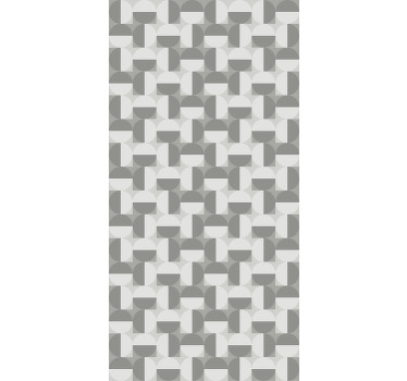 Πολό κουρτίνας με υφή και μοτίβο γεωμετρικών σχημάτων - TenStickers