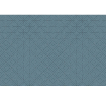 北欧风格灰色菱形图案北欧卷簾 - TenStickers