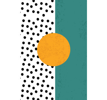 Contemporary dot design modern blind - TenStickers