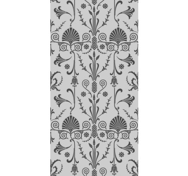 Graceful Botanical Arrangements floral blind - TenStickers