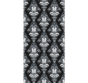 Estor enrollable elegante motivo botánico atemporal - TenVinilo