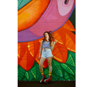 Line roller Venus Blind painting - TenStickers