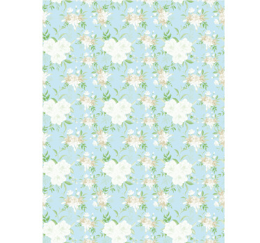Rollo Fenster Blumen und Pflanzen wilder grandmillenial-stil - TenStickers