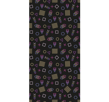 Geometric Form Investigation modern blind - TenStickers