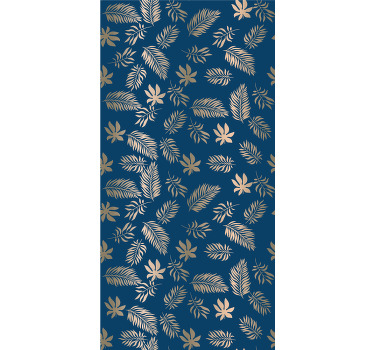 Estores enrollable flores exquisito patrón floral - TenVinilo