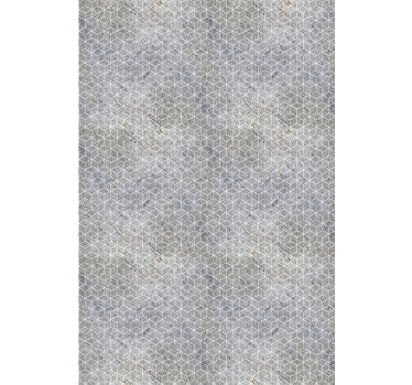 Geometric cement industrial decor Rustic blind - TenStickers