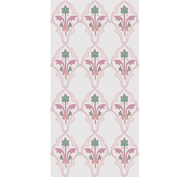 Formalizirani cvjetni dizajn cvijet blind - TenStickers