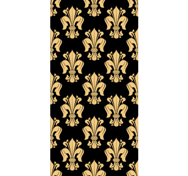 Fleur-de-lis Classic blind - TenStickers
