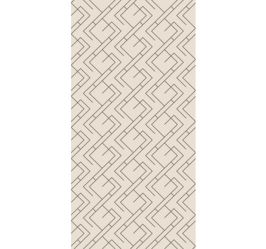 Persiana enrollable moderno patrón de línea geométrica - TenVinilo