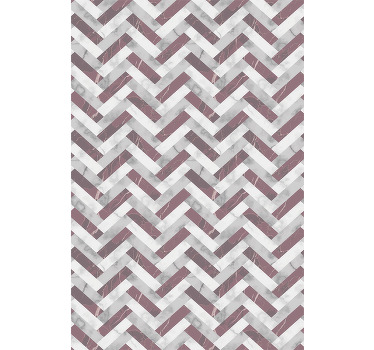 Store enrouleur textures et motifs motif marbré à chevrons - TenStickers