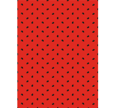 Rollo Fenster Obst rotes erdbeermuster - TenStickers