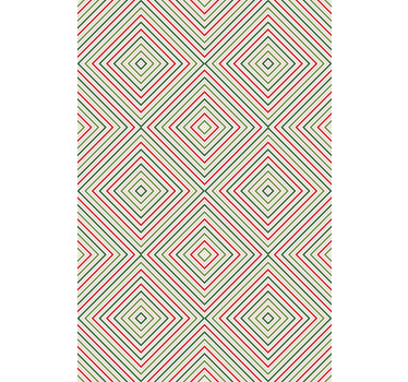 Geometric Styled Forms pattern roller blind - TenStickers