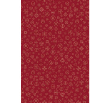 Rollo Fenster Rot schneeflockenmuster - TenStickers