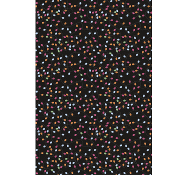 Mutlu ışıklar noel süsleri Stor perde - TenStickers