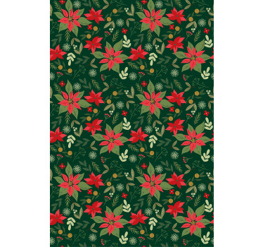 Leaves Christmas Decorations blind - TenStickers