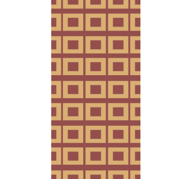 Store enrouleur textures et motifs motif carré géométrique - TenStickers