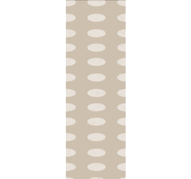 Store enrouleur textures et motifs contraste de motif ovale - TenStickers