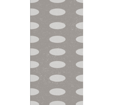 Store enrouleur textures et motifs éléments de motif ovale - TenStickers