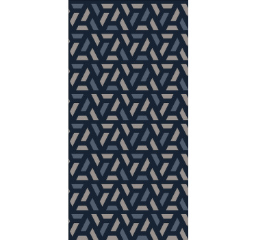 Geometric Composition Style modern blind - TenStickers