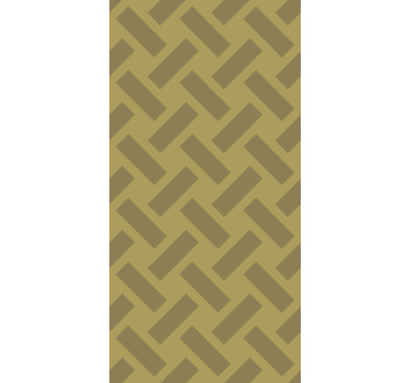 Store enrouleur vert blocs géométriques - TenStickers