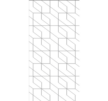 Persiana enrollable moderno arte geométrico elegante - TenVinilo