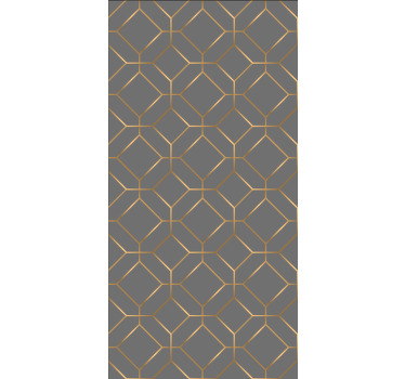 Geometric Patterned Design pattern roller blind - TenStickers