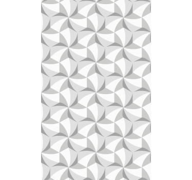 Estor enrollable moderno tema gris geométrico - TenVinilo