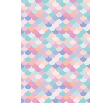 Tende a rullo motivi modelli di scale colorate - TenStickers