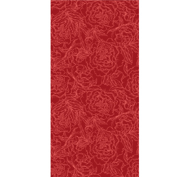 Estore de rolo florais composições florais elegantes - TenStickers