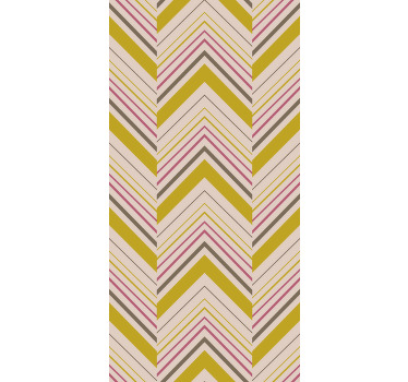 Estore de rolo texturas e padrões camadas com padrão chevron - TenStickers